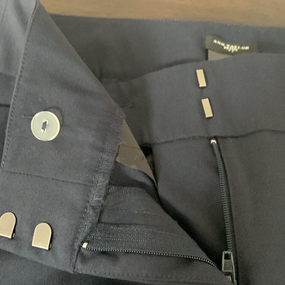 Ann Taylor Rich Navy Blue Color Dress Pants